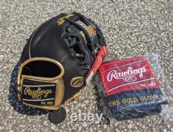11.5 RAWLINGS Heart of Hide (6/24) Gold Glove Club Infield PRO-GOLDYVIII + Bag