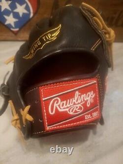 11.75 Rawlings Pro17hdcc WingTip Heart Of The Hide Baseball Glove R? T