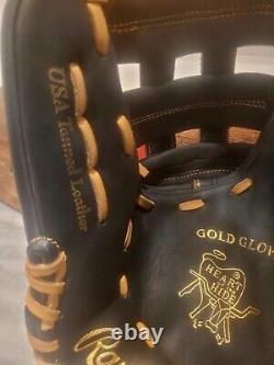 11.75 Rawlings Pro17hdcc WingTip Heart Of The Hide Baseball Glove R? T