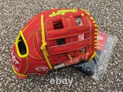 12.75 RAWLINGS Heart of Hide 7/23 Gold Glove Club GOTM Outfield PRORA13S + Bag