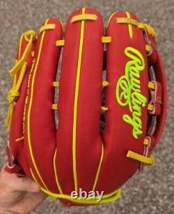 12.75 RAWLINGS Heart of Hide 7/23 Gold Glove Club GOTM Outfield PRORA13S + Bag