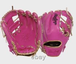 Adult Rawlings Heart of the Hide 11.5 Baseball Glove Infield Pink NWT Authentic