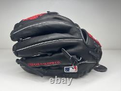 Black Rawlings Heart of the Hide PROT206-9B 12 Baseball Glove Right New