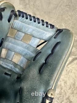 Blue Rawlings Heart of the Hide LH Outfield Baseball Glove 12.75 (Used)