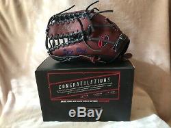 Brand New Custom Rawlings Heart of the Hide Trap-Eze Outfielders LH Pro MT27