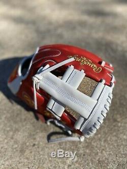CUSTOM Rawlings heart of the hide baseball glove/ Pro Preferred A2k A2000 Wilson