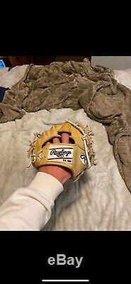 Custom Brown High School/college Pitchers Heart Of The Hide 11.25Baseball Glove