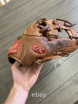 Custom Rawlings Heart Of The Hide 11.25 I Web Baseball Glove Brown