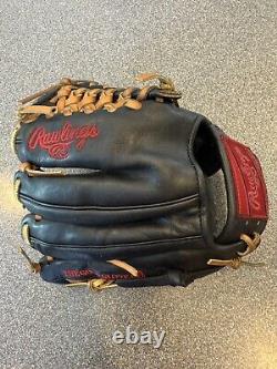 Custom Rawlings Heart Of The Hide (hoh) Pro204-4jb Baseball Glove 11.5 Rht
