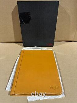Heart of the Hide Padfolio (Tan), 9.75 X 12 New Without tags