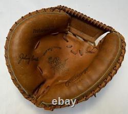 Johnny Bench Rawlings Heart Of The Hide Left-handed Catchers Glove Reds Hof