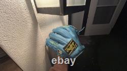 LIMITED EDITION Heart Of The Hide Pitchers Glove? 12 Inches (Blue)