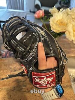 Left handed Rawlings Heart of the Hide Pro Mesh First Base Mitt 13 PROFM19MX
