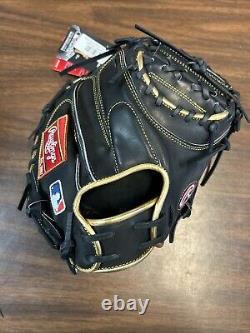NEW Black And Gold Heart Of The Hide Gary Sanchez Catchers Mitt 33 1/2 In