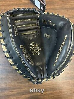 NEW Black And Gold Heart Of The Hide Gary Sanchez Catchers Mitt 33 1/2 In
