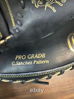 NEW Black And Gold Heart Of The Hide Gary Sanchez Catchers Mitt 33 1/2 In