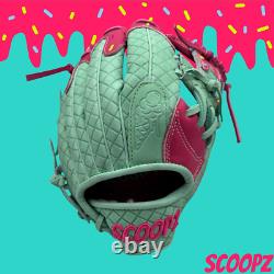 NEW Custom SCOOPZ Ice Cream Baseball Glove Wilson A2000 Rawlings Heart Of Hide