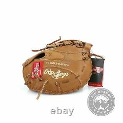 NEW Rawlings Heart of the Hide Series Baseball Glove in Tan First Base Mitt