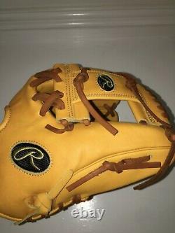 NEW Rawlings PROFL12-2GT RHT Heart of the Hide Baseball Glove 11.75 LINDOR