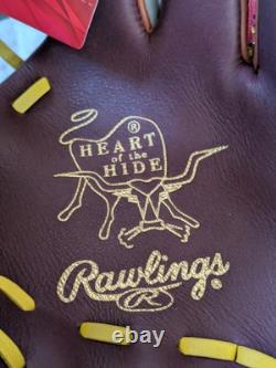 NEW WITH TAGS Rawlings 11.25 inch Heart of The Hide HOH RHT Baseball Glove