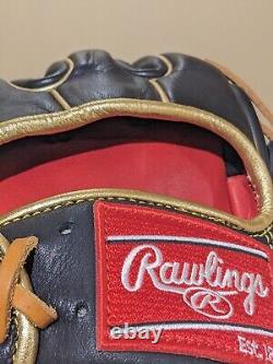 NEW WITH TAGS Rawlings 11.25 inch Heart of The Hide RHT Baseball Glove Black Red