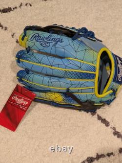NEW WITH TAGS Rawlings 11.5 inch Heart of The Hide HOH RHT Baseball Glove BLUE