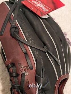 NEW WITH TAGS Rawlings 11.5 inch Heart of The Hide HOH RHT Baseball Glove Maroon