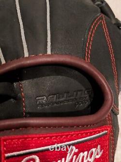 NEW WITH TAGS Rawlings 11.5 inch Heart of The Hide HOH RHT Baseball Glove Maroon