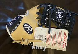 NWT RAWLINGS Heart of the Hide 11.5 BASEBALL GLOVE PROR204-2CNW RHT