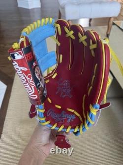 NWT Rawlings Heart Of The Hide 11.5in Splatter Infield Glove RHT. MSRP $329.99