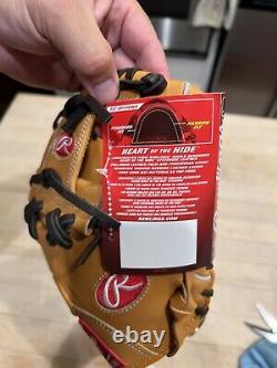 NWT! Rawlings Heart Of The Hide PRO204-2T iweb 11.5 (hoh Preferred 1786 Qlty)