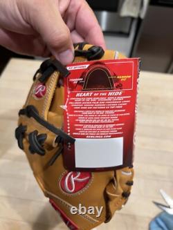 NWT! Rawlings Heart Of The Hide PRO204-2T iweb 11.5 (hoh Preferred 1786 Qlty)