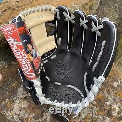 NWT Rawlings Heart of the Hide 11.5 Inch Croc Skin Baseball Glove PRO314-2BCC