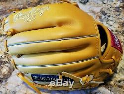 NWT Rawlings Heart of the Hide, 12 inch, Model PRO200-4 Baseball Glove RHT