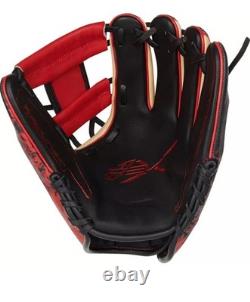 New 11.5 Inch 2026 Rawlings Heart of the Hide REV1X Red Tiger Edition