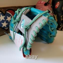 New 11.5 Rawlings PROR204-2TEG Heart of the Hide Baseball Glove Right Hand