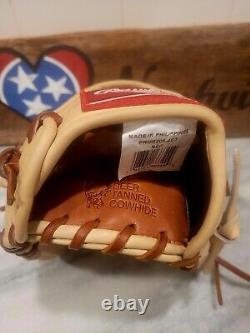 New 11.75 Rawlings Pro205R-4ct Heart of The Hide Baseball Glove Camel/Tan