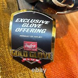 New Rawlings 2022 Pro-goldyvi Gold Glove Club Heart Of The Hide 11.5 Rare