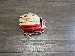 New Rawlings Heart Of The Hide 11.5 I Web Camel Red
