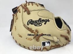 New Rawlings Heart Of The Hide 13 First Base Mitt RHT Camel/Black/Brown