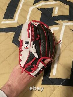 New Rawlings Heart Of The Hide Black/Red 11.5 Right Hand Throw Glove