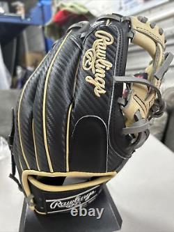 New Rawlings Heart Of The Hide PRO204-2CBCF Baseball Glove 11.5 CARBON FIBER