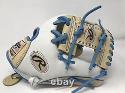New Rawlings Heart Of The Hide PRO204-2 Baseball Glove RHT 11.5 Wht/Blu/Tan