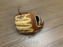 New Rawlings Heart Of The Hide Wingtip 11.5 I-Web Baseball Glove Brown Camel