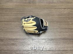 New Rawlings Heart Of The Hide Wingtip 11.5 I Web Navy Blue Camel