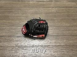 New Rawlings Heart Of The Hide Wingtip 11.75 H Web Black