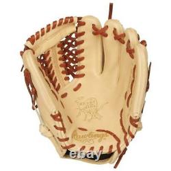 New Rawlings Heart of the Hide 11.75 Infield Glove RHT Camel/Brown