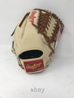 New Rawlings Heart of the Hide 11.75 RHT Infield Glove Infield Camel/ Brown