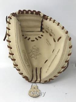 New Rawlings Heart of the Hide 34 Baseball Catcher's Mitt PRORYM4C RHT Cml/Brn