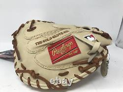New Rawlings Heart of the Hide 34 Baseball Catcher's Mitt PRORYM4C RHT Cml/Brn